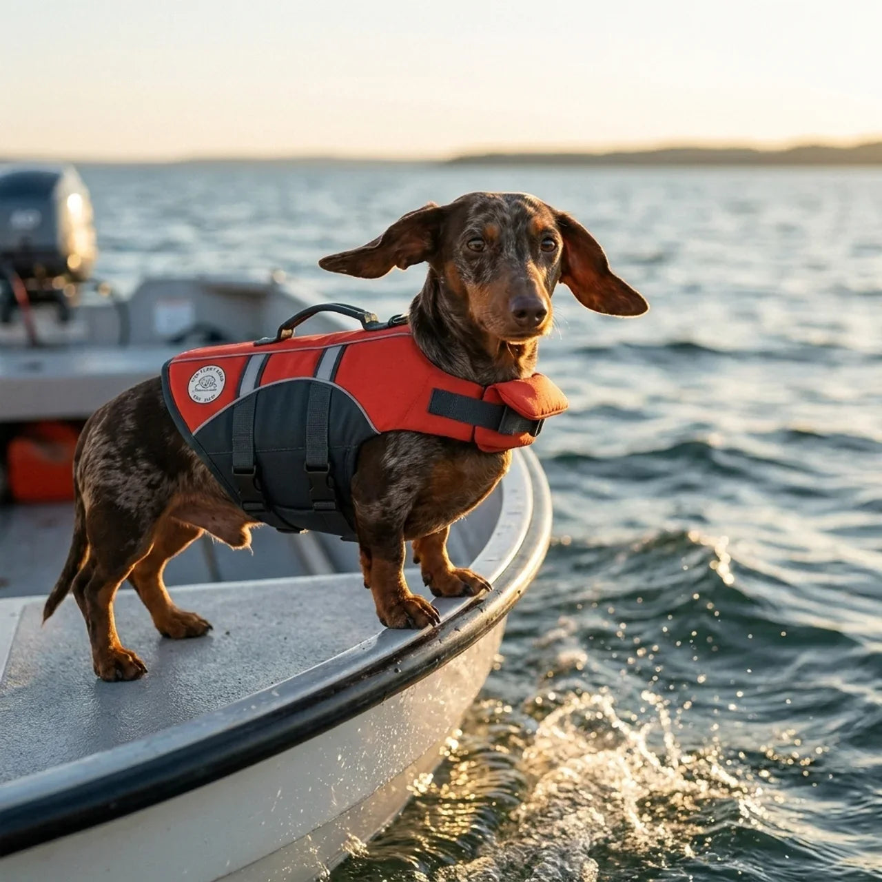 On the boat